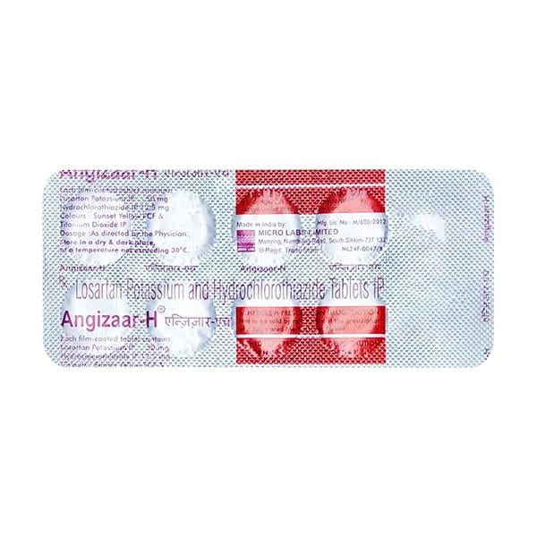 Angizaar H Tablet 10'S
