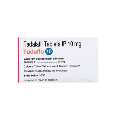 Tadaflo 10mg Tablet 10'S