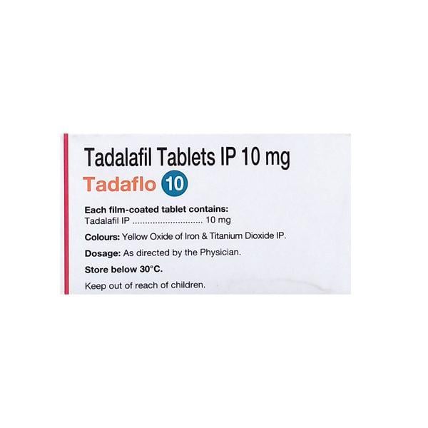 Tadaflo 10mg Tablet 10'S