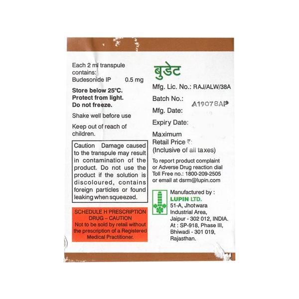 Budate Transpule 2ml