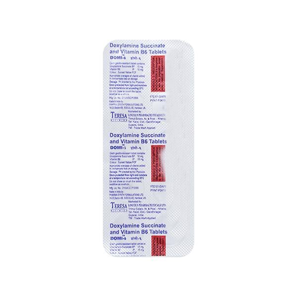 Domi 6mg Tablet 10'S