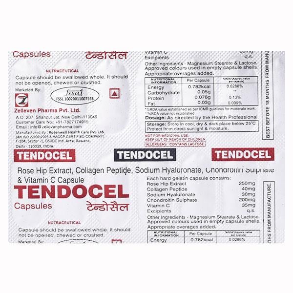 TENDOCEL Capsule 15's