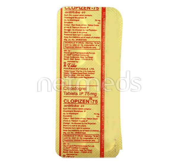 Clopizen 75mg Tablet 10'S