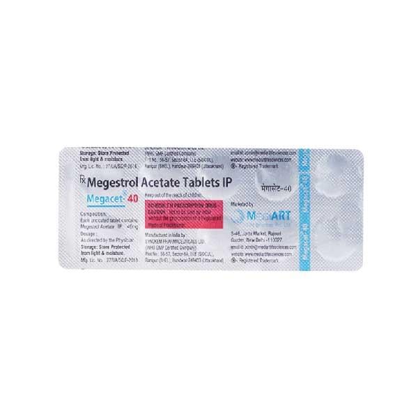 MEGACET 40 Tablet 10's