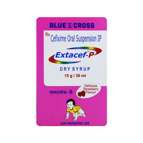 Extacef P 50mg Dry Syrup 30ml