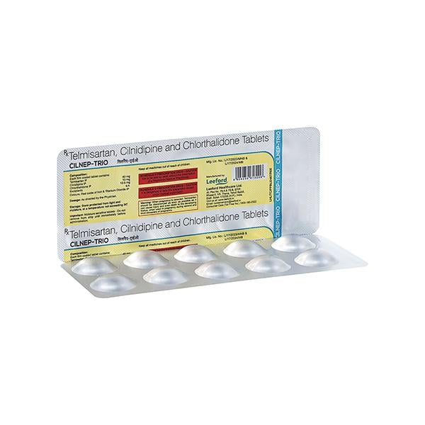 CILNEP TRIO Tablet 10's