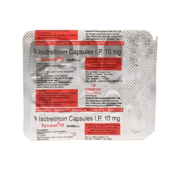 SYNORET 10 Capsule 10's