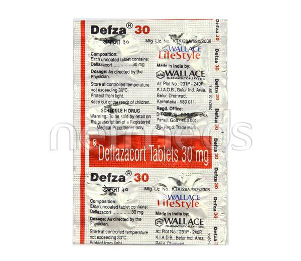 Defza 30mg Tablet 6'S