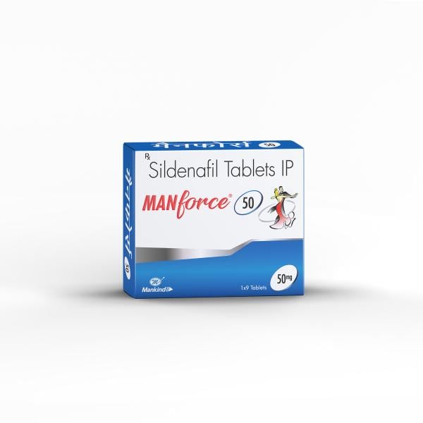 Manforce 50 Tablet 9's