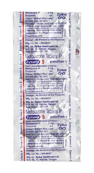 Zytanix 5mg Tablet 10'S