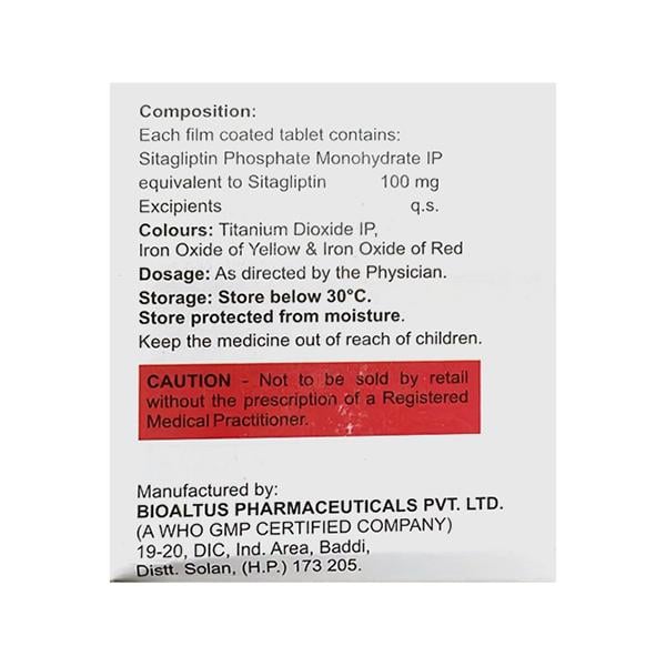 SITAVAS 100 Tablet 15's