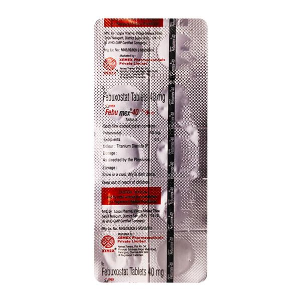 FEBUMEX 40 Tablet 10's