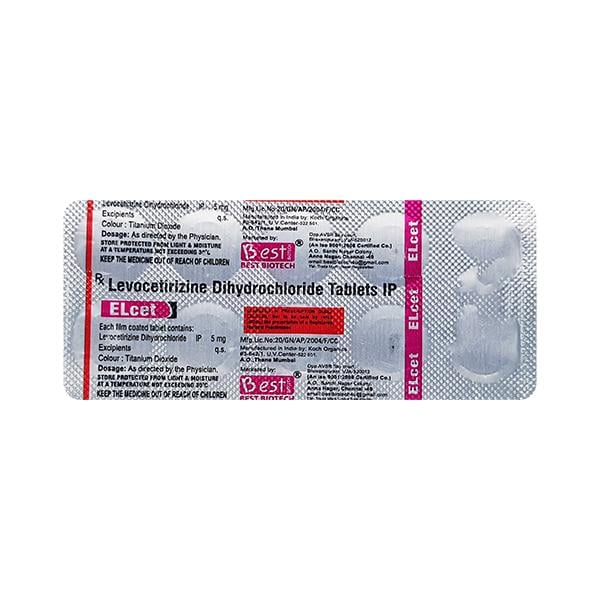 ELCET Tablet 10's