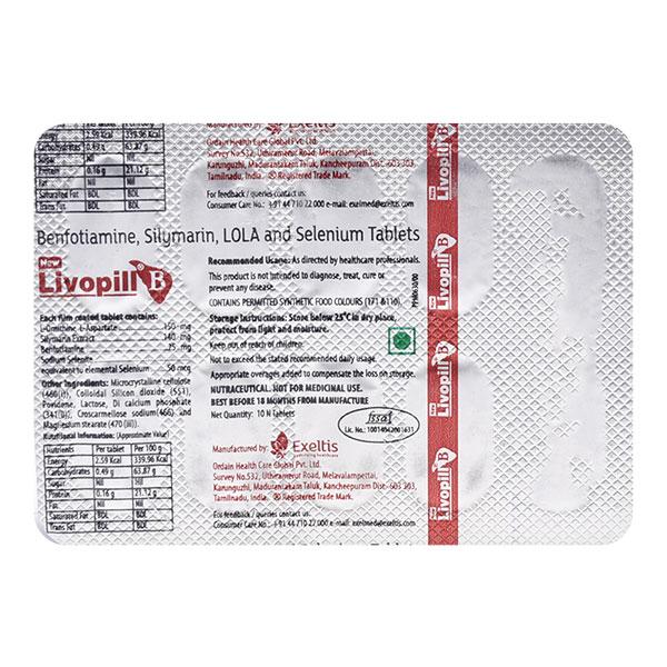 Livopill B Tablet 10'S