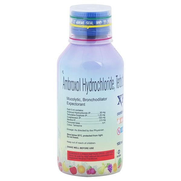 Xpect B Sugar Free Mixed Fruit Flavour Expectorant 100ml