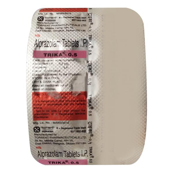 Trika 0.5mg Tablet 15'S