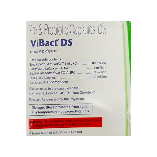 Vibact DS Capsule 10'S