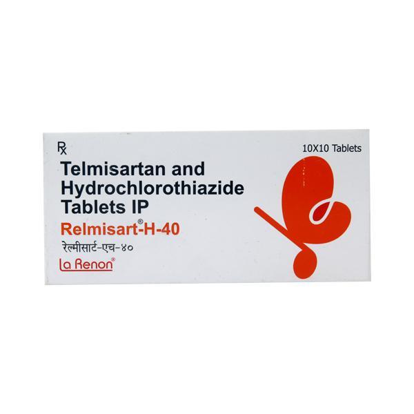 Relmisart H 40/12.5mg Tablet 10'S