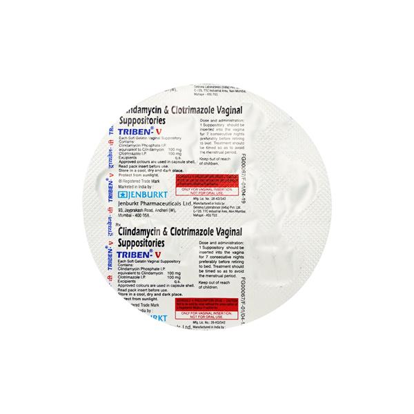 TRIBEN V Vaginal Softule 7's