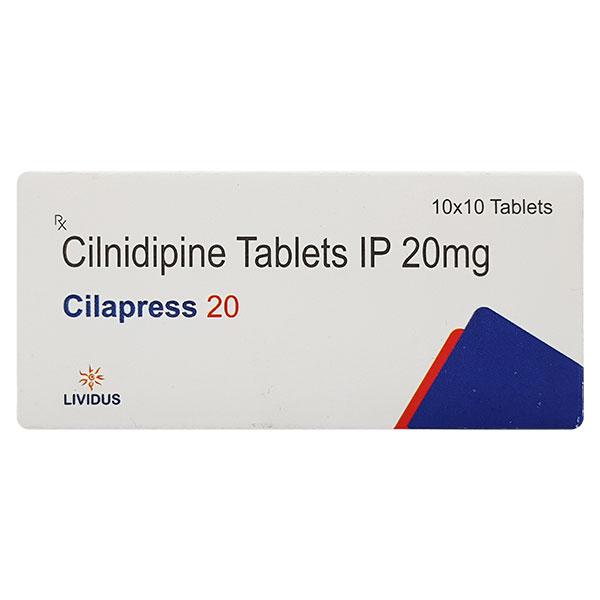 CILAPRESS 20 Tablet 10's