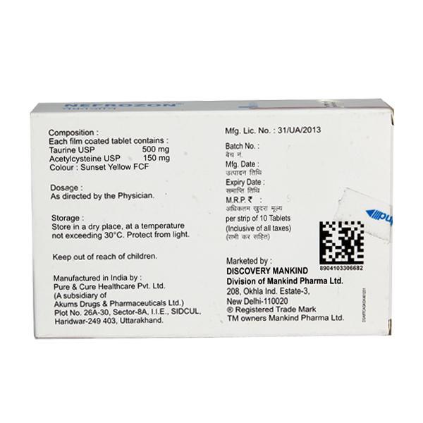 Nefrozon Tablet 10'S