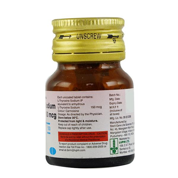 THYROUP 150mcg Tablet 120's