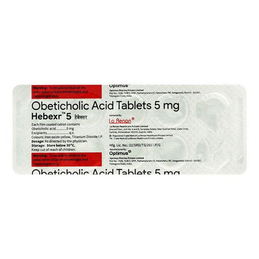 HEBEXR 5 Tablet 10's