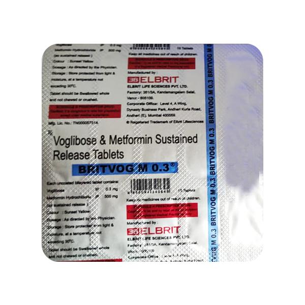 BRITVOG M 0.3mg Tablet 15's