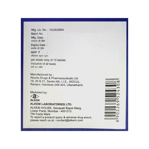 DAPANORM TRIO FORTE LD Tablet 10's