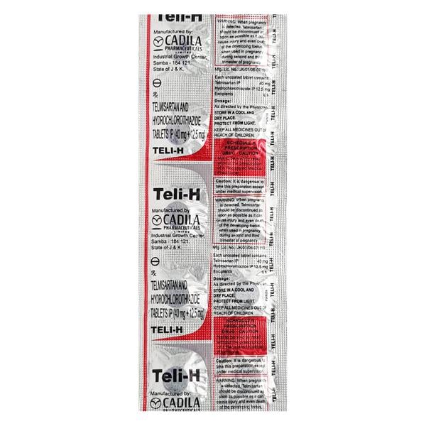 Teli H 40mg Tablet 10'S