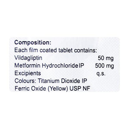 VILTRACK M 500mg Tablet 15's