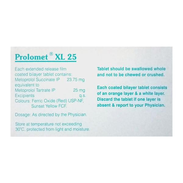 PROLOMET XL 25 Tablet 15's
