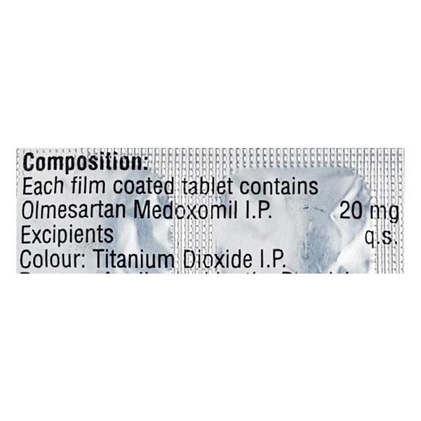 Olmax 20mg Tablet 15'S