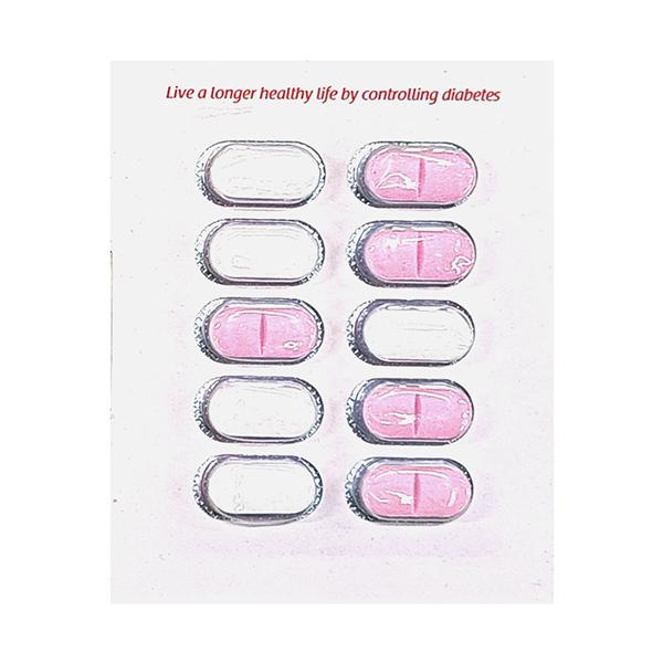 GLIMIPACK M 2/500mg Tablet 10's