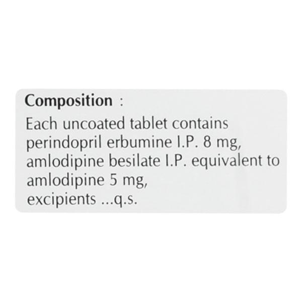 Coversyl AM 8/5mg Tablet 10'S
