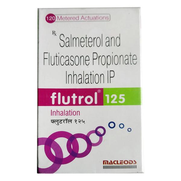 Flutrol 125 Inhaler 120md 1's