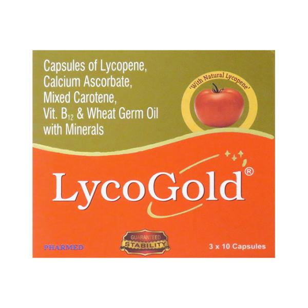 Lycogold Capsule 10'S
