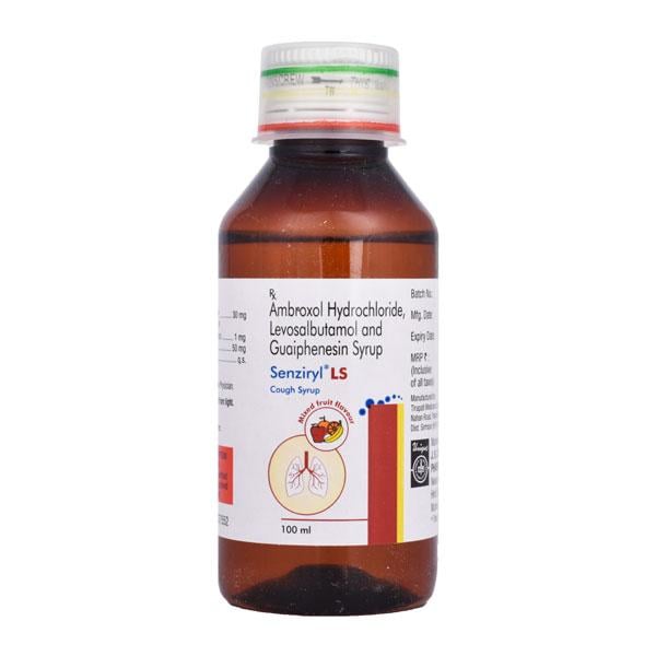 SENZIRY LS Mixed Fruit Flavour Cough Syrup 100ml