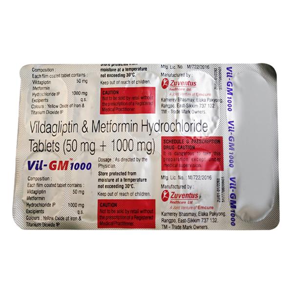 VIL GM 1000mg Tablet 10's