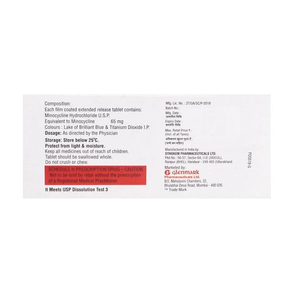 Minym ER 65mg Tablet 10'S