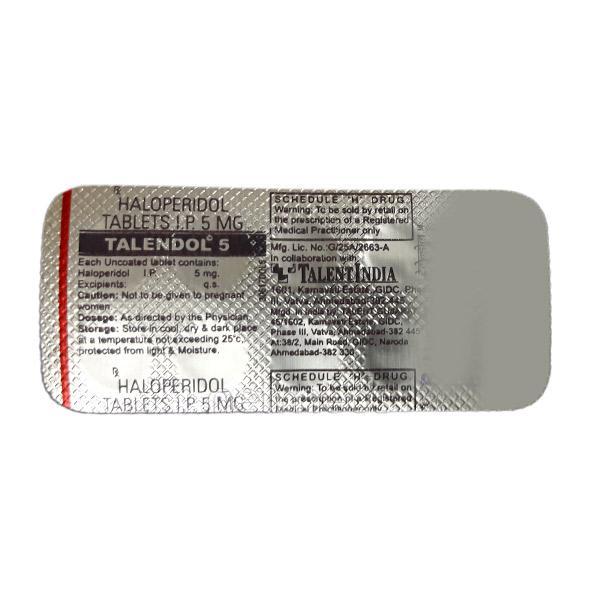 Talendol 5mg Tablet 10'S