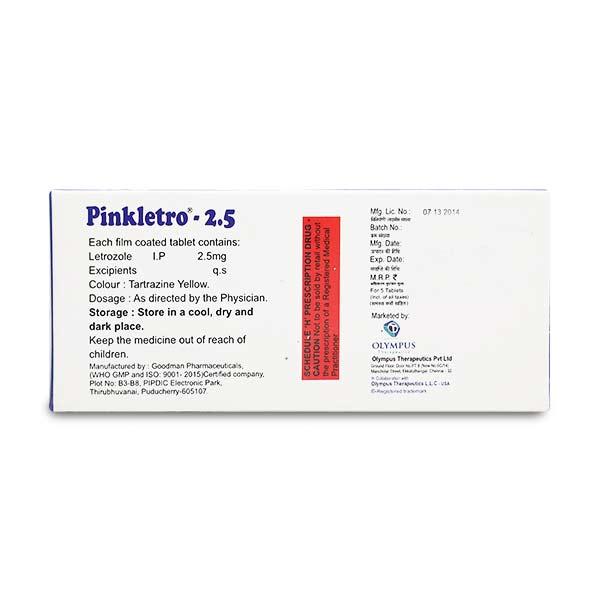 PINKLETRO 2.5 Tablet 5's