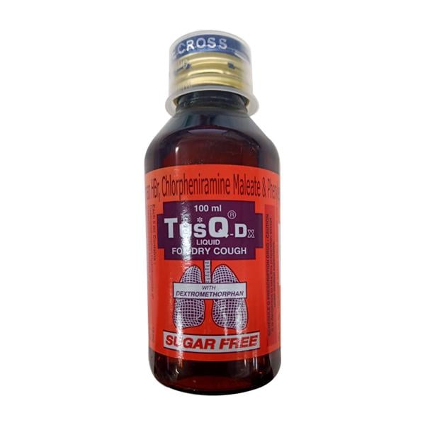 TUSQ DX SUGAR FREE Liquid 100ml