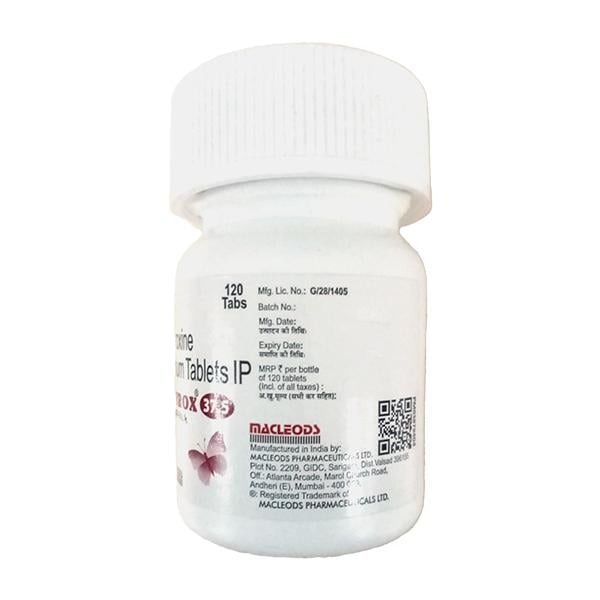 THYROX 37.5 Tablet 120's