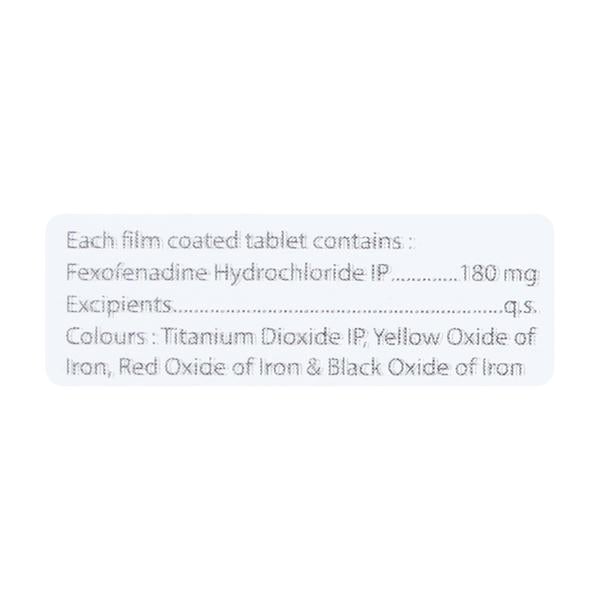FEXOPRIDE 180 Tablet 10's