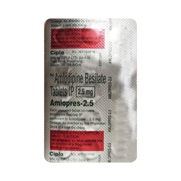 Amlopres 2.5mg Tablet 15'S