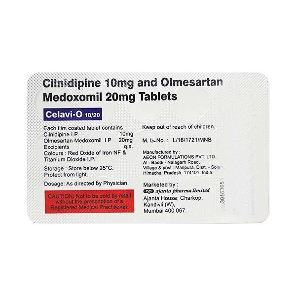 CELAVI O 10/20mg Tablet 15's
