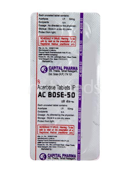 AC Bose 50mg Tablet 10'S