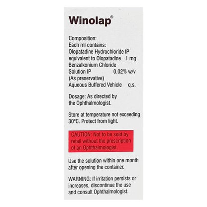 Winolap Eye Drops 5ml
