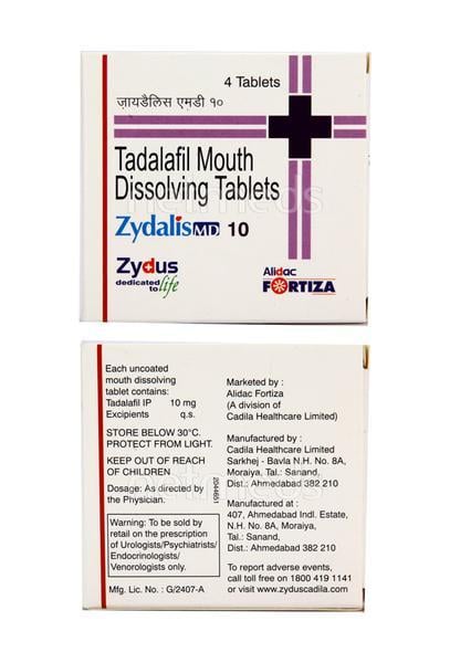 Zydalis MD 10mg Tablet 4'S
